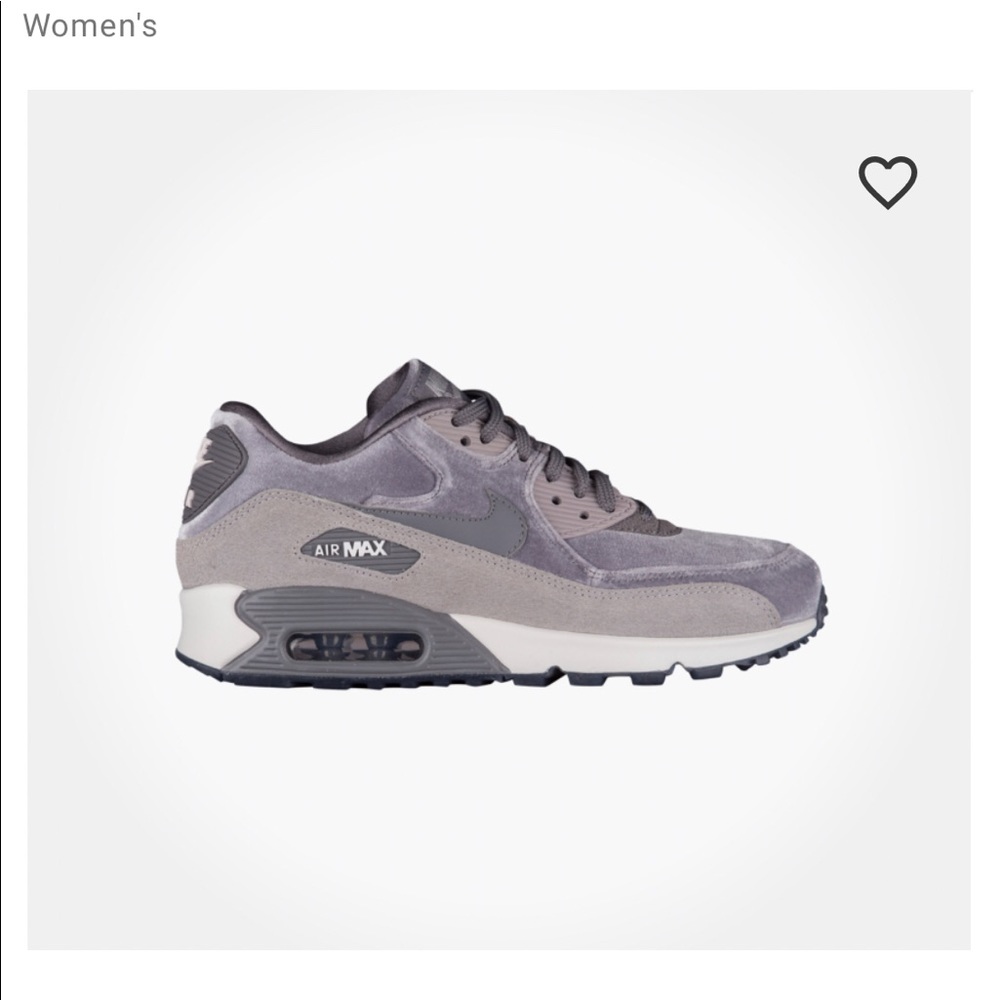 Nike Air max Grey velvet